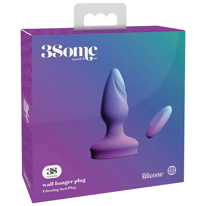 3Some Wall Banger Plug Vibrating Anal Plug