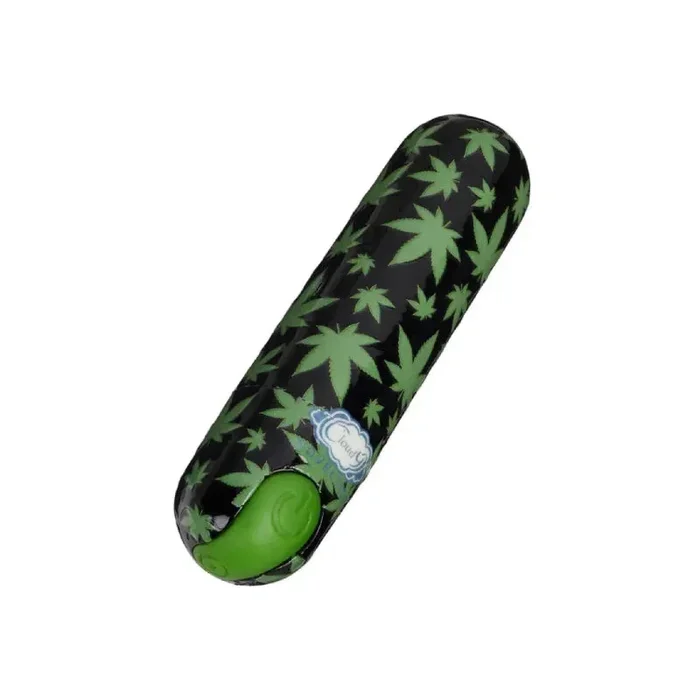 420 Stubby Vibe Cannabis Leaf – Black/green