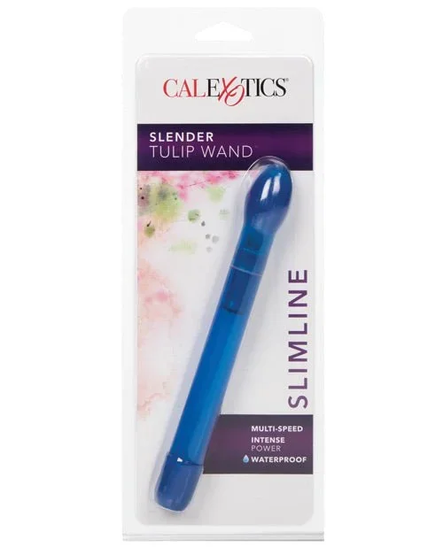 6.5″ Slender Tulip Wand – Cobalt