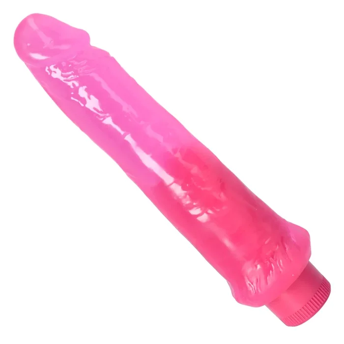 8” Vibrating Jelly Dong
