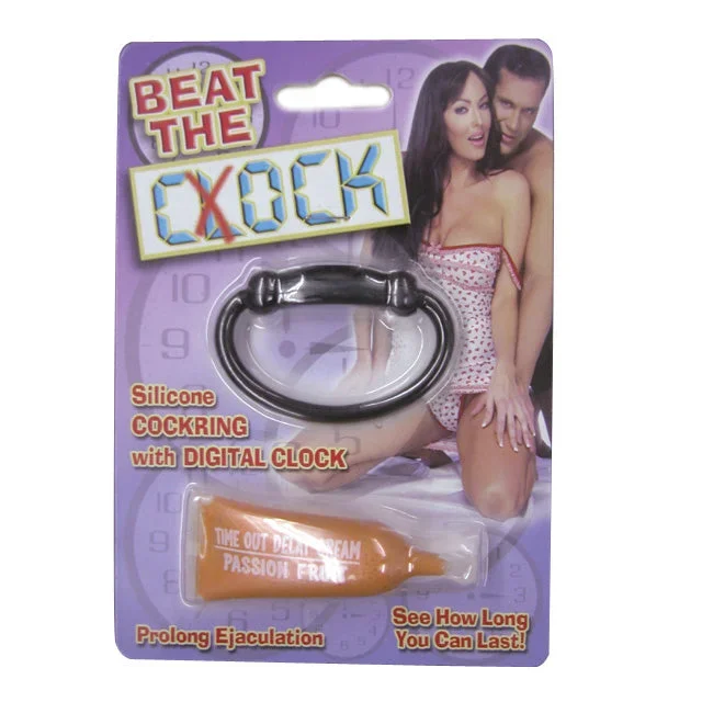 ‘–Beat The Clock Cockring Purple