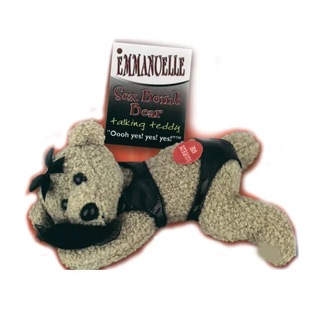 ‘–Emmanuelle Bear Asst Color (Red,Bl