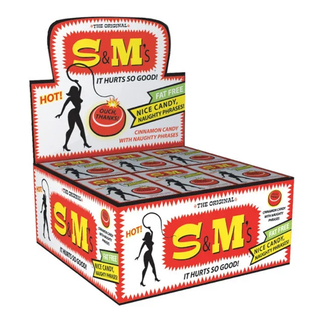 ‘–S&MS Candy 24Dp W/18 Sayings