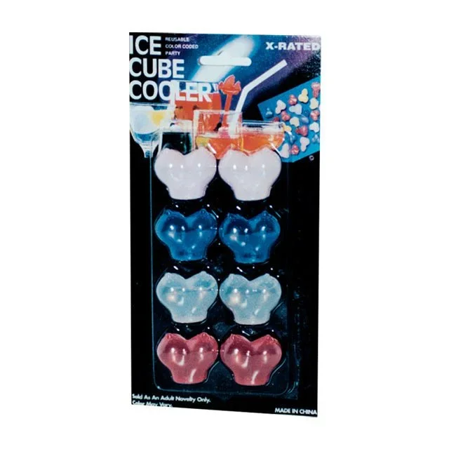 ‘++Boob Ice Cube Cooler: 4-Colors (8P