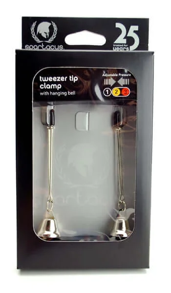 Adjustable Tweezer Clamp with Nickel Bells