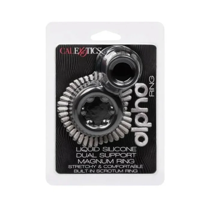 Alpha Liquid Silicone Dual Magnum Ring