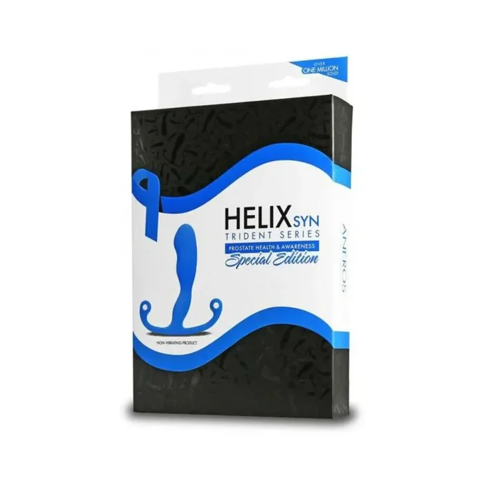 Aneros Special Edition Helix Syn Trident Series Prostate Stimulator – Blue