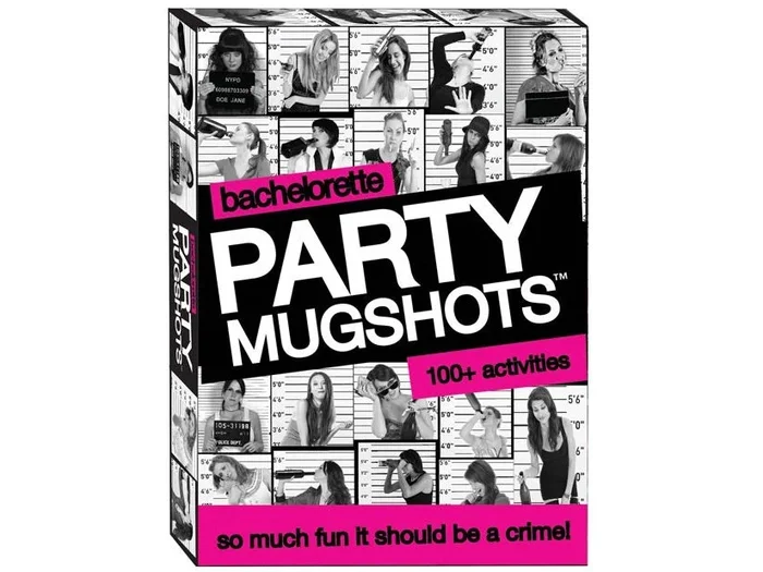Bachelorette Party Mugshots Card Game