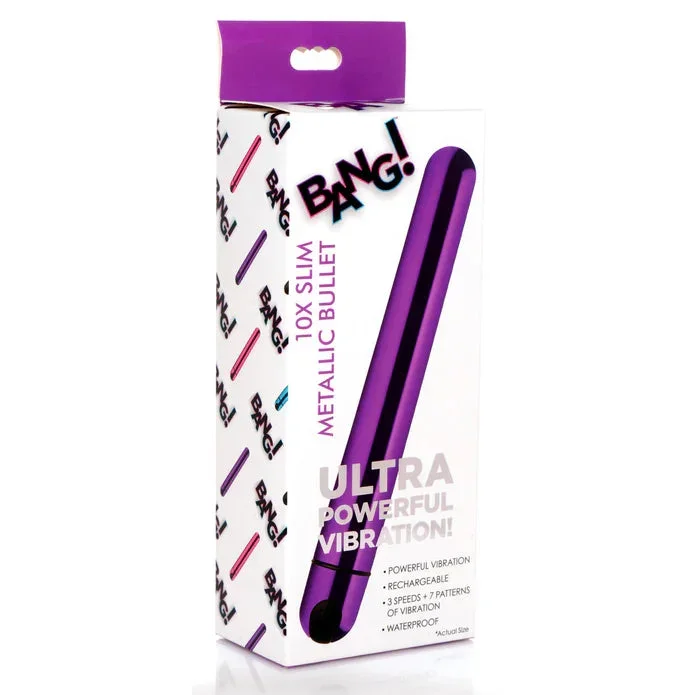 Bang! 10X Slim Metallic Bullet – Purple