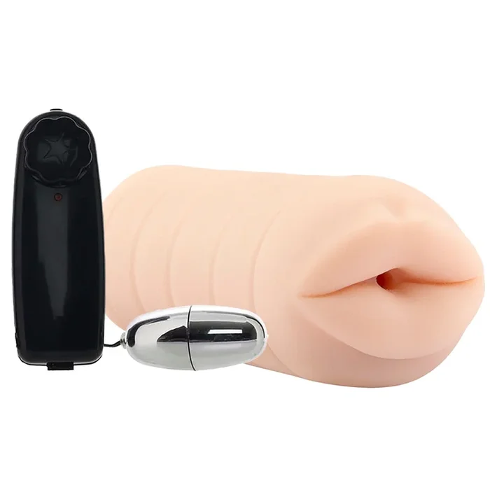 Barely Legal Vibrating Blow Job Stroker in Flesh