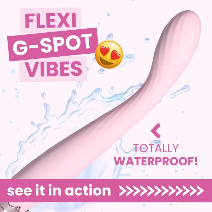 Beginner’s Silicone G Spot Vibrator – Flexible Slim Shaft with Toe-Curling Power
