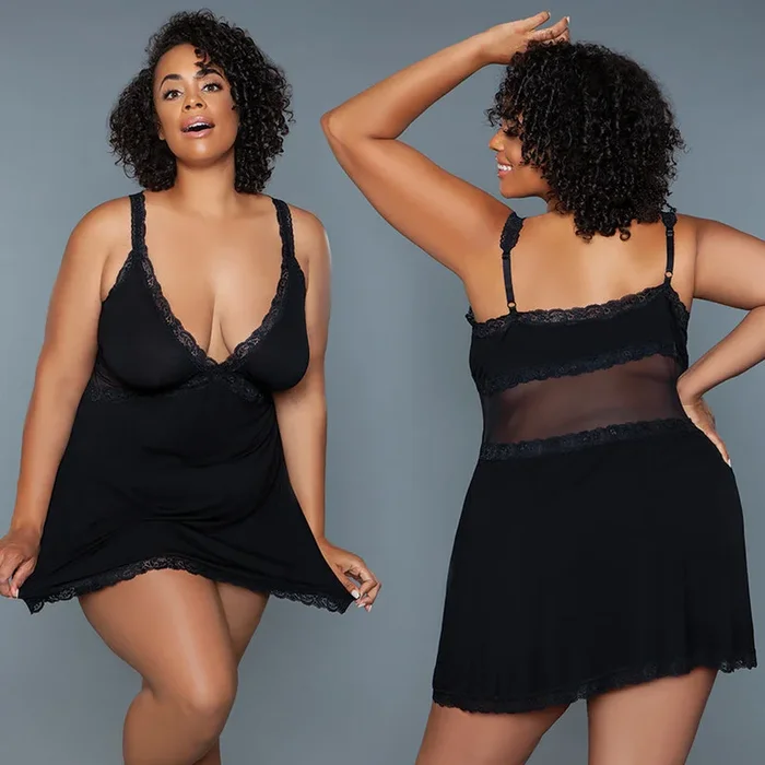 Bewicked Alexi Slip-Black 1X