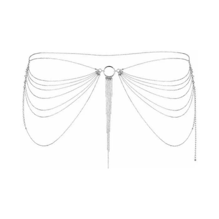 Bijoux Indiscrets Magnifique Chain Waist Jewelry Silver