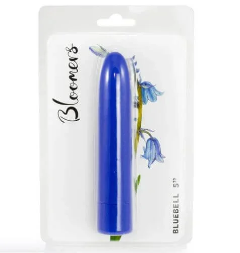 Bloomers Bluebell Vibrator 5 inches Blue