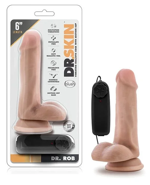 Blush Dr. Skin Dr. Rob 6″ Cock with Suction Cup