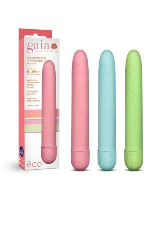 Blush Novelties – Gaia – Eco Vibrator – Assorted Colors