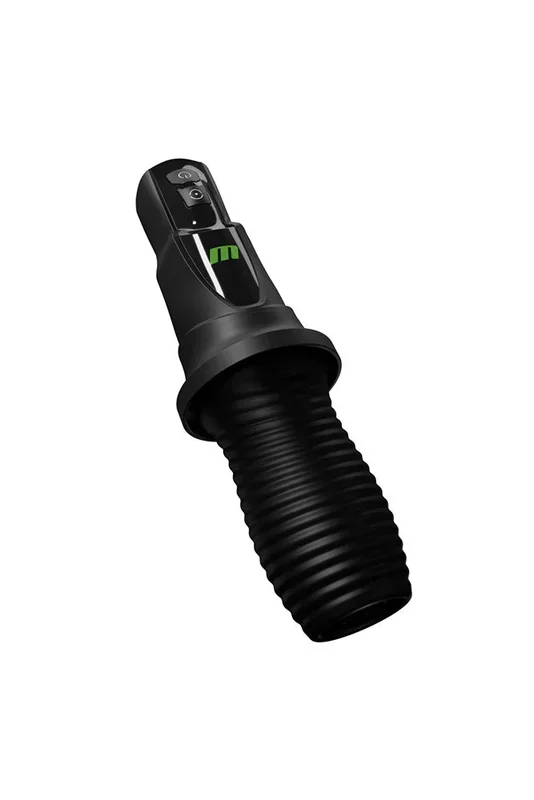 Blush Novelties – M for Men – 3rd Base Rotating & Vibrating Masturbator – Black