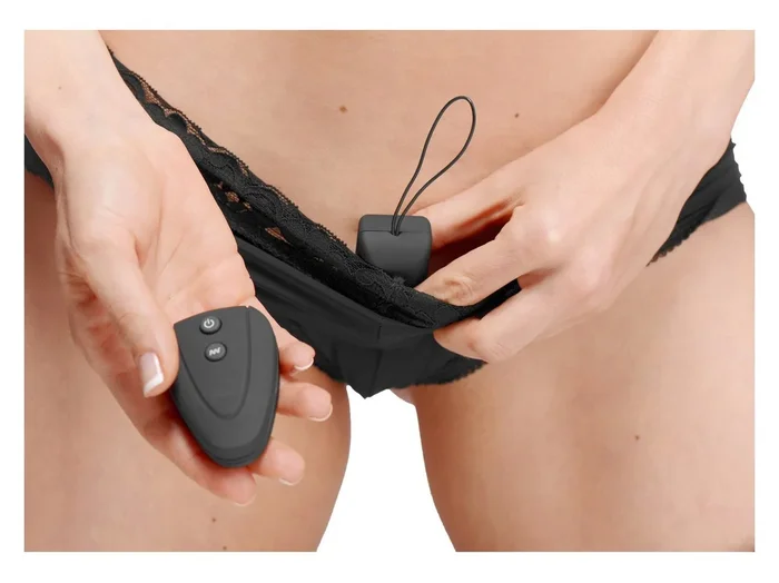 Burlesque 10 Mode Vibrating Panties with Remote