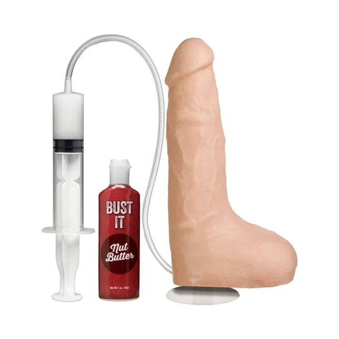 Bust It Squirting Realistic Cock White