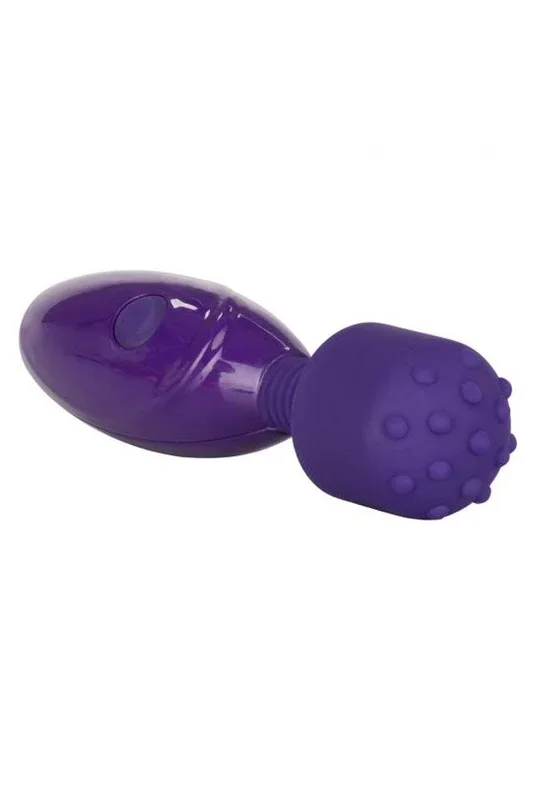 Cal Exotics – Tiny Teasers – Nubby Mini Wand – Purple