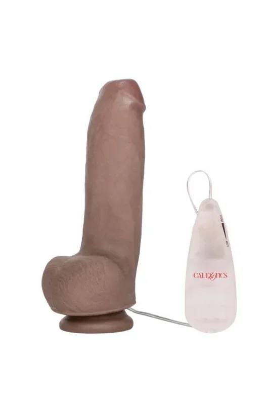 Cal Exotics – Tyler Knight’s Futurotic Vibrating Dildo – Brown