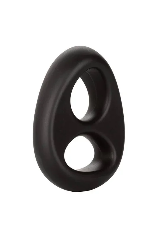 Cal Exotics – Ultra Soft Dual Cock Ring – Black