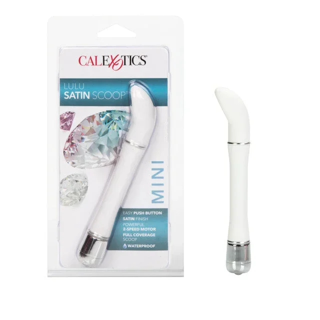 CalExotics Lulu Satin Scoop Vibe – White