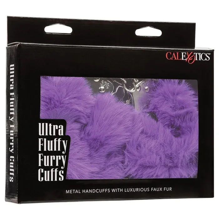 CalExotics Ultra Fluffy Furry Cuffs – Purple