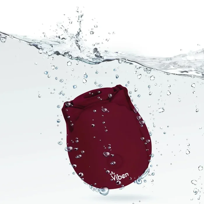 Classic Rose – Ruby – Handheld Rose Clitoral and Nipple Stimulator