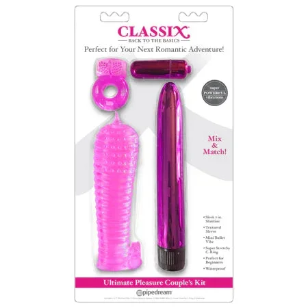Classix Ultimate Pleasure Couples Kit – Pink