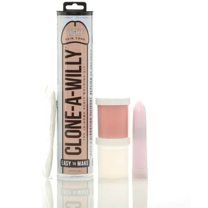 Clone-A-Willy Kit Light Tone – Make Your Own Vibrating Replica Penis