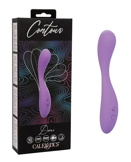 Contour Demi Flexible Massager – Purple