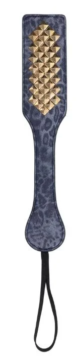 Cougar Faux Leather Studded Paddle