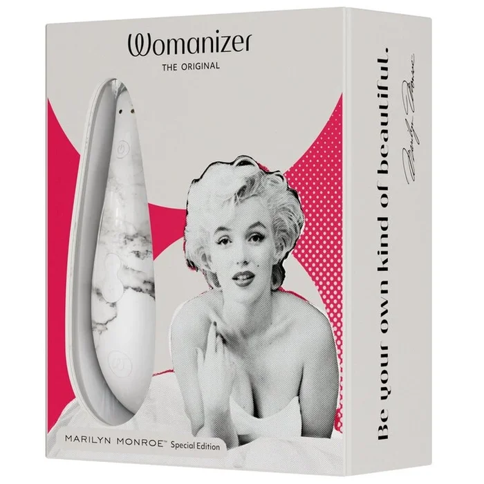 Coupon ? Womanizer Marilyn Monroe White Marble 10 Function Clitoral Stimulator ?