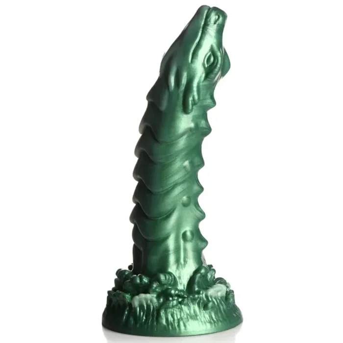 Creature Cocks Cockness Monster Lake Creature Silicone Dildo Green