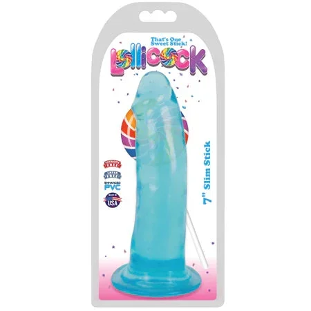 Curve Novelties Lollicock 7 Slim Stick – Berry Ice