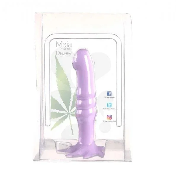Dazey 420 7 Silicone Dong Pastel Purple “
