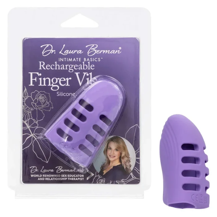 Dr. Laura Berman Rechargeable Finger Vibe | Compact & Powerful Dual Finger Vibrator