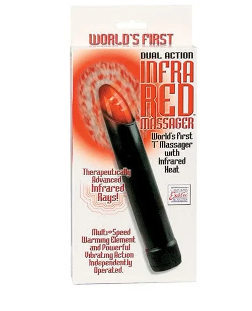 Dual Action Infra Red Massager – Multi Speed Black