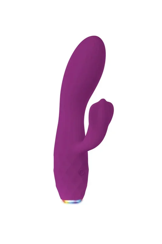 Evolved – Glimmer Dual Vibrator – Purple