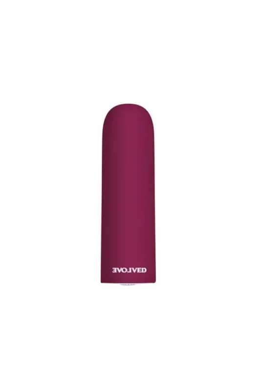 Evolved – Mighty Thick Bullet Vibrator – Burgundy