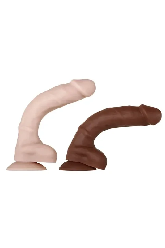 Evolved – Real Supple Silicone Poseable 8.25 Inch Dildo – Assorted