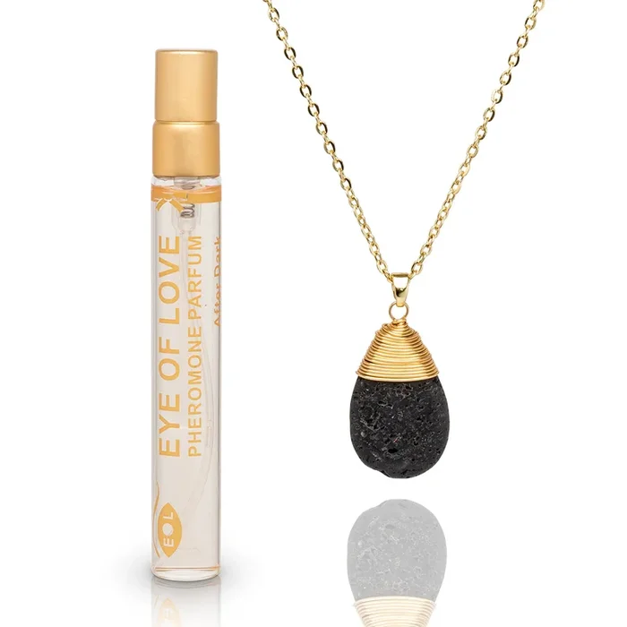 Eye of Love Drop Necklace – Gold – After Dark 10ml