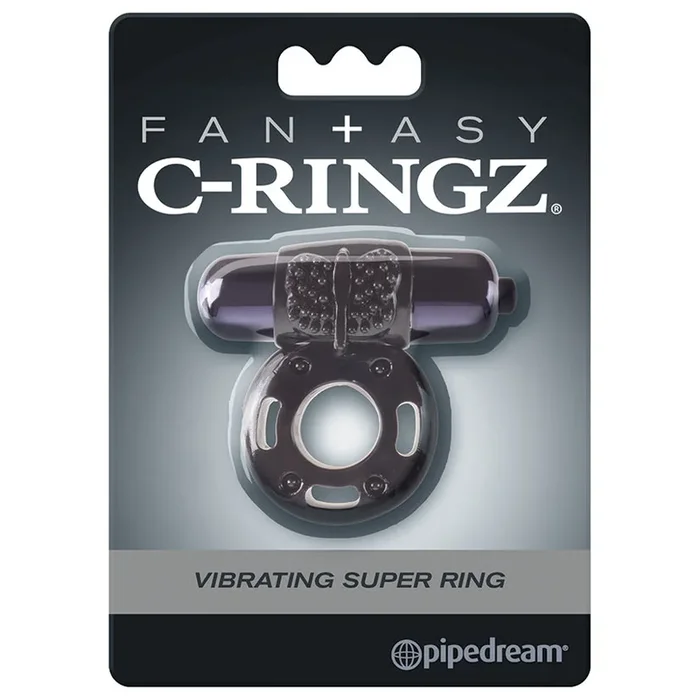 Fantasy C-Ringz Vibrating Super Ring – Black