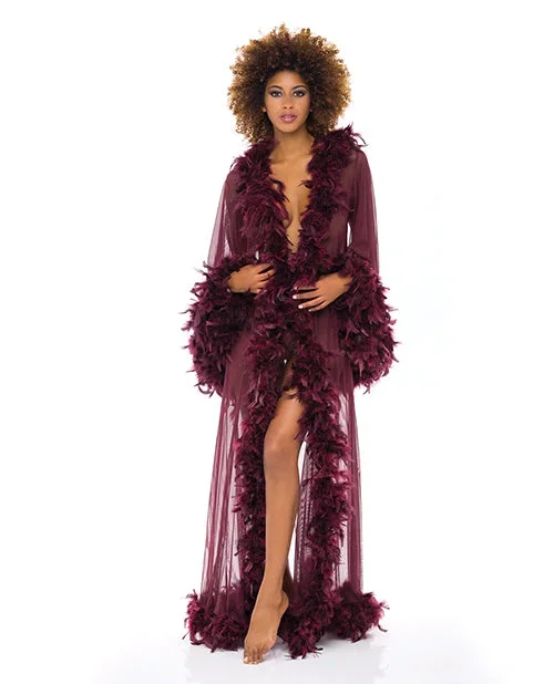 Feather Robe Zinfandel L/XL