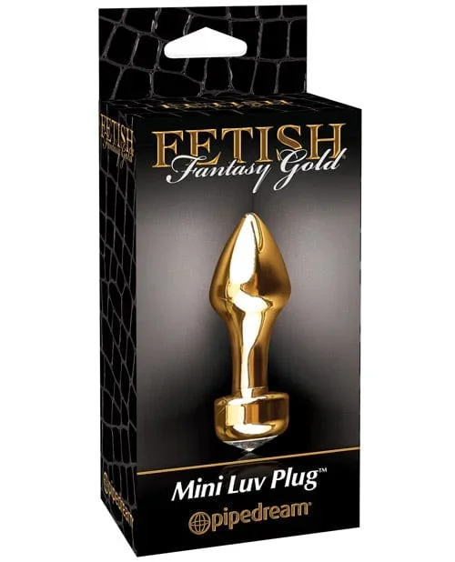 Fetish Fantasy Gold Mini Luv Plug – Gold