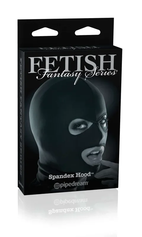 Fetish Fantasy Series Limited Edition Spandex Hood Black