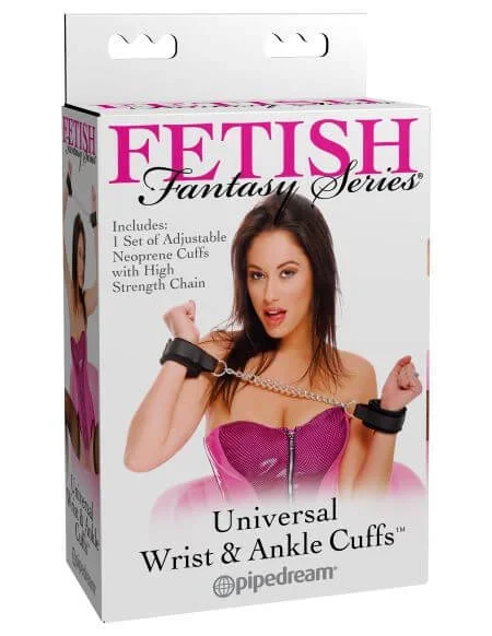 Fetish Fantasy Universal Cuffs Wrist or Ankles from Pipedream Products
