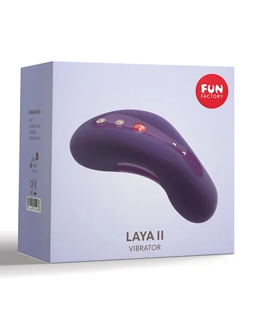 Fun Factory Laya II Clit Stimulator – Dark Violet