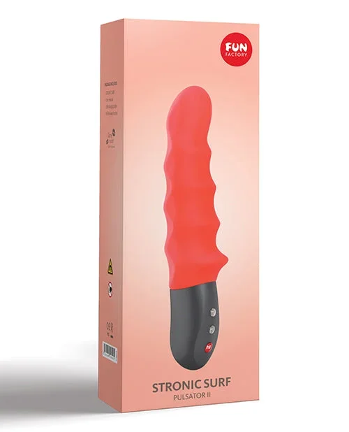Fun Factory Stronic Surf Wavy Vibrator – Neon Orange
